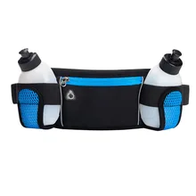 Женские сумки для бега, 2 бутылки для воды, для походов, фитнеса, мужчин, женщин, для спортзала, легкие сумки с ремнем, спортивные сумки