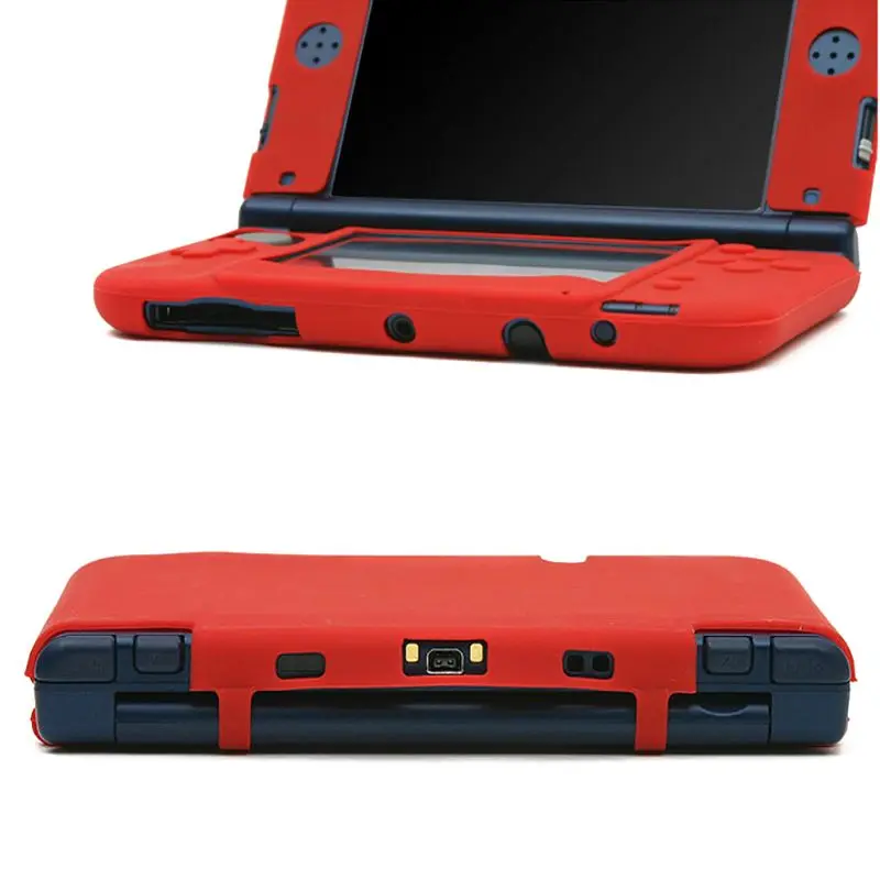Мягкий силиконовый чехол защитный для Nintendo New 3DS XL/LL игровая консоль|Запасные