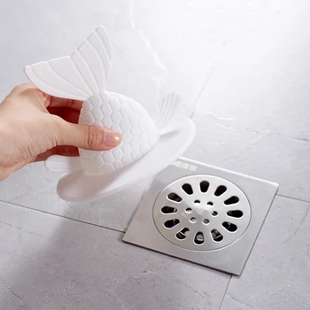 

Bath Shower Floor Sewer Pressing Deodorant Drain Cover Bathroom Sink Drain Cover Kitchen Appliances Sink Protector Accessories