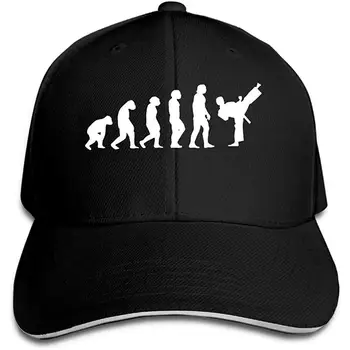 

Men's Women's Custom Evolution Karate Golf Hat Adjustable Plain Baseball Cap