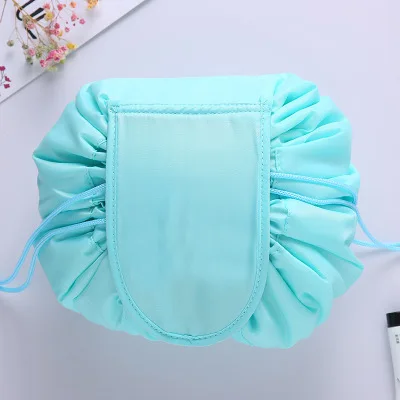 Mint Green PLEEGA женская косметичка на шнурке для путешествий, косметичка, органайзер, косметичка, чехол, сумка для хранения, набор туалетных и косметических принадлежностей, коробка - Цвет: Mint Green