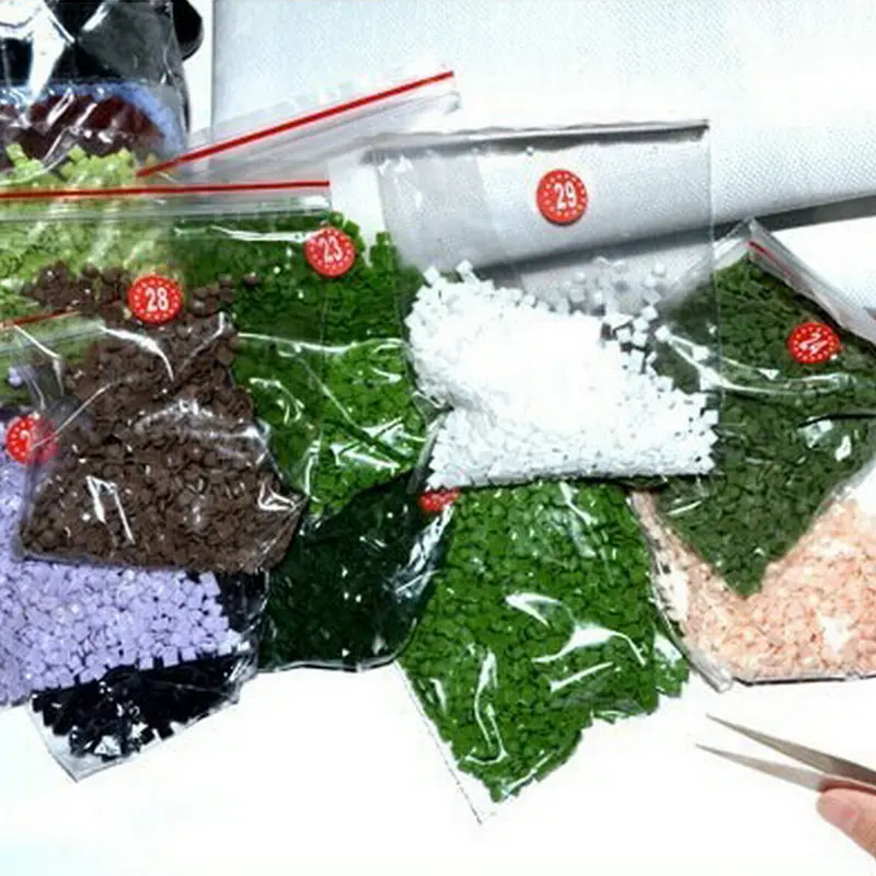 Full SquareRound Drill 5D DIY Diamond Cross-stitch Painting Baby tigerEmbroidery Cross Stitch 3D Home decorative murals K0192