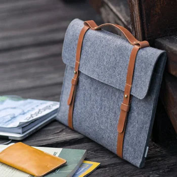 

Felt Laptop bag for men computer bag office bags for women Hand bags women 2020 New briefcase men bag sac a main femme Briefcase