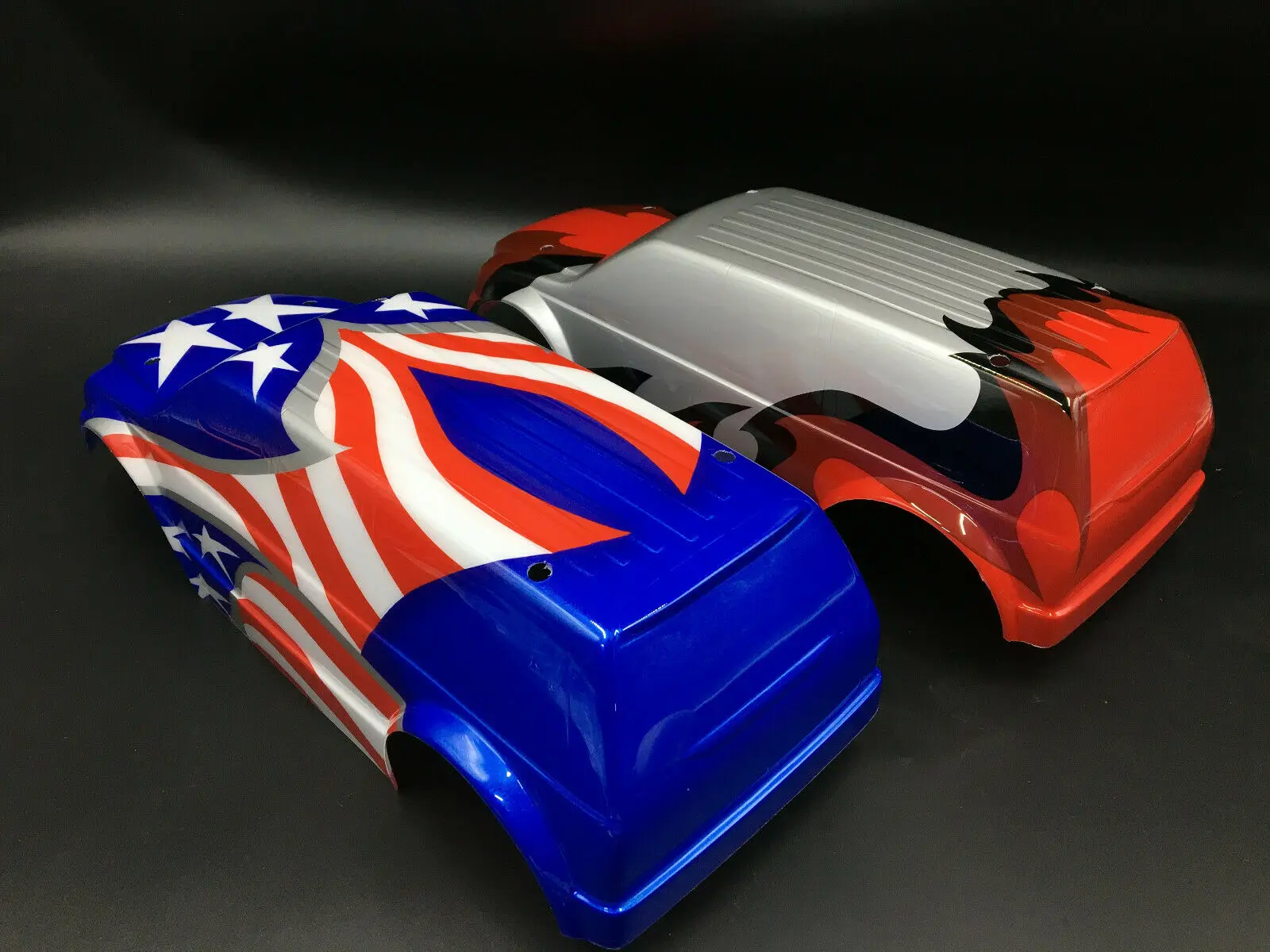 Для HPI tamiya axial 1/8 1/10 RC автомобиль грузовик кузов 1:8 PC корпус спрей краска 2 шт