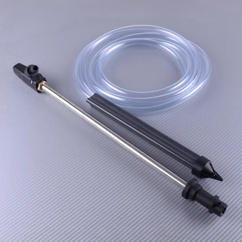 

LETAOSK 288cm Sandblaster Pressure Washer Sand Wet Blasting Nozzle Spray 1/4" Quick Connect