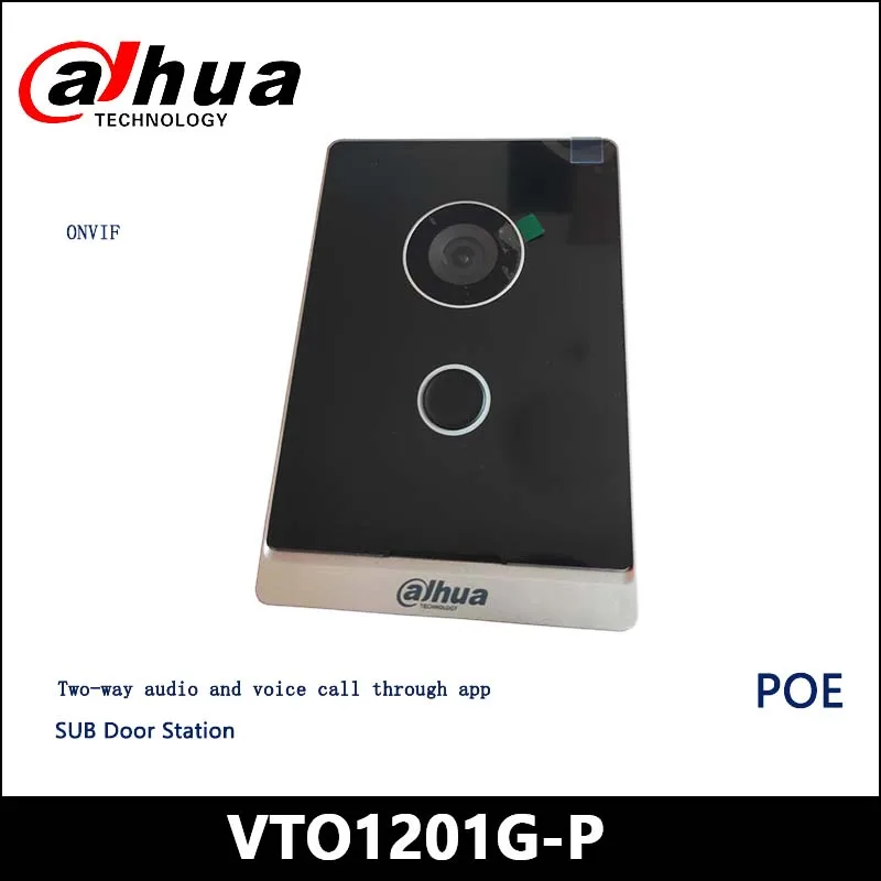Dahua Video Sub Door Station Vto1201gp Twoway Audio And Voice Tamper Alarm Standard