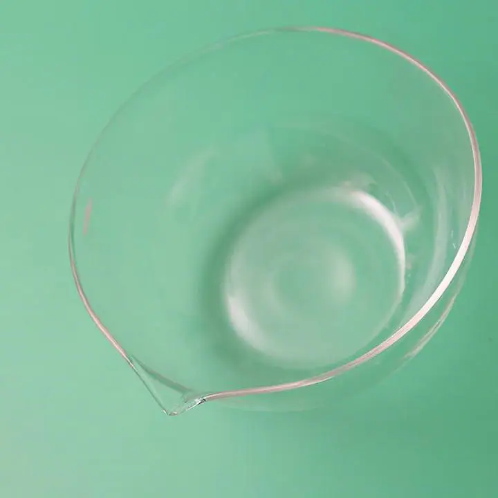 6 шт./лот лабораторное стекло плоское дно evfaporating блюдо с носиком диаметр 90 мм