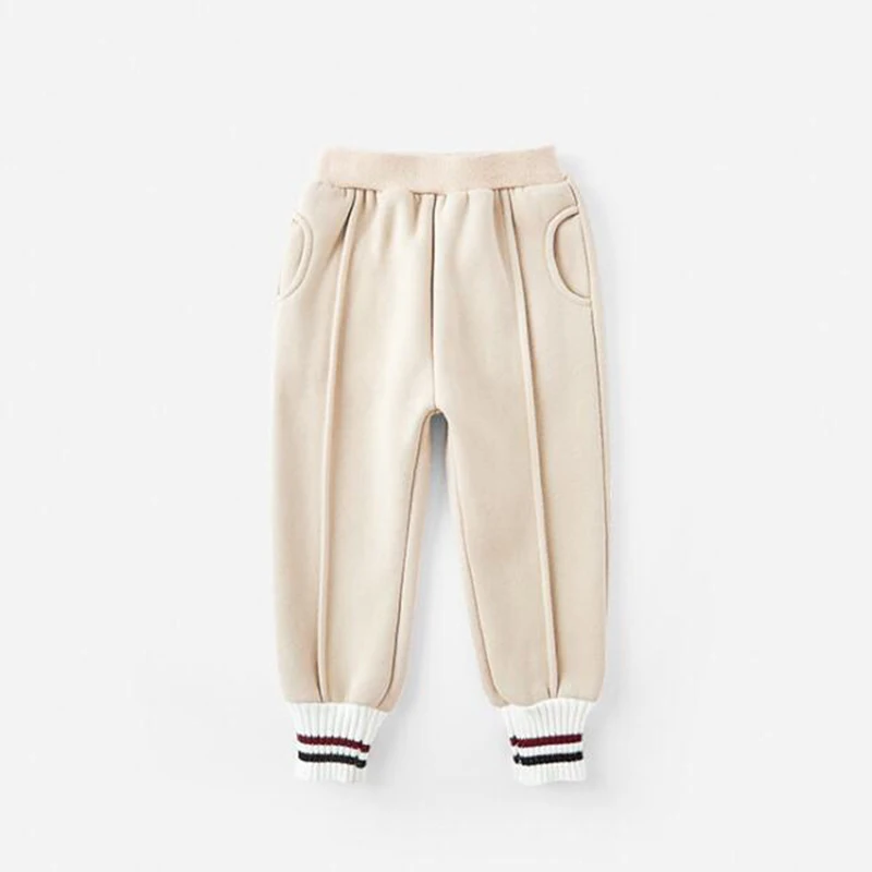 KISBINI, зимние детские леггинсы для мальчиков и девочек длинные спортивные штаны, вельветовые, флисовые, хлопковые, плотные, теплые штаны для мальчиков