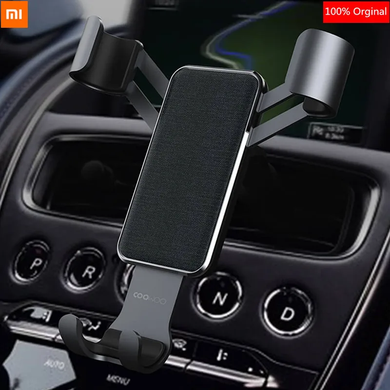 

Xiaomi Mijia CARFOOK Gravity Sensor Car Holder Bracket with G-Sensor One-handed Operation Multi-device Air Outlet Clip Holder