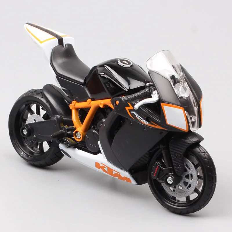 1:18 Масштаб Мини bburago KTM 1190 RC8 R спортивный велосипед литья под давлением модель игрушки superbike транспортные средства Мотоцикл цикл детский хобби сувенир