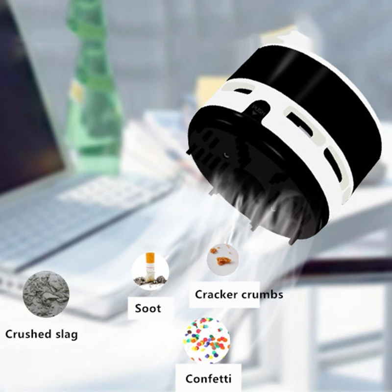 

Mini Vacuum Cleaner Portable Desktop Sweeper Handheld Cordless Multifunction Cleaning For Home Office Car