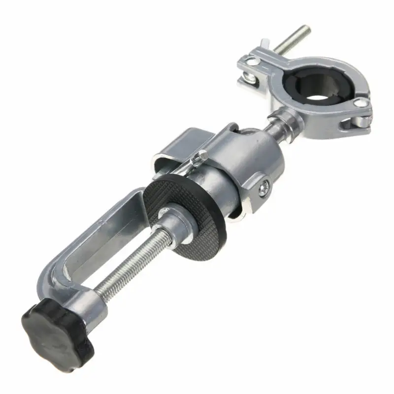 New 2-In-1 360 Degree Rotating Table Vise Multifunctional Aluminium Alloy Swivel Bench Clamp Electric Drill Stand Rotating Tool image 6
