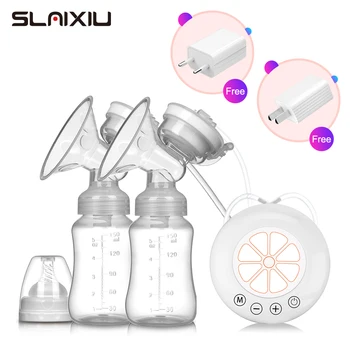 

Breast Pump Breast Pump Unilateral And Bilateral Free milk Manual Silicone Breast Pump Breastfeeding Electric Free power adapter
