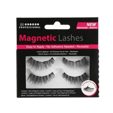 Горячая Распродажа, ручная работа, 4 шт., полный охват, четыре магнитных накладных ресницы, волнистый крест, натуральные длинные ресницы, инструменты для макияжа глаз
