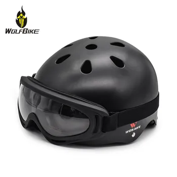 

Wolfbike Adult Kids Skateboarding Helmet EPS Breathable Hard Shell Safety Caps Roller Bicycle Bike Scooter Snowboard Sports Hats