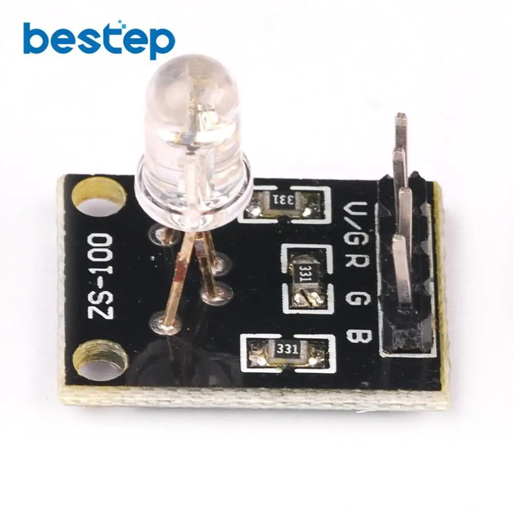 Умная электроника 4pin модуль RGB KY 016 три цвета 3 светодиодный датчика для Arduino