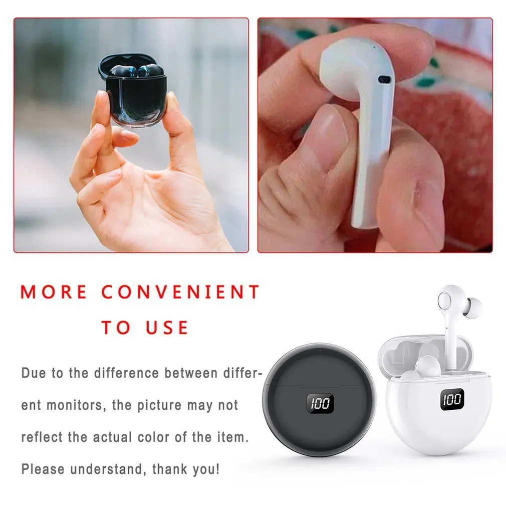 TW13 Wireless Headphones Earbuds Wireless Earphones Sports Waterproof HIFI Stereo Headset Earphone With Mic