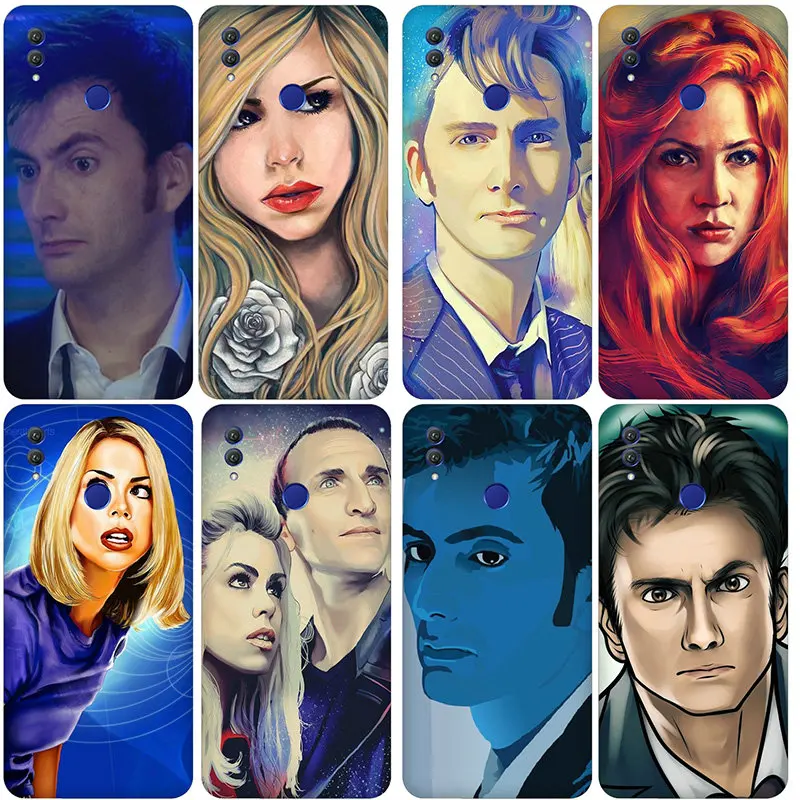 Hot 9Th And Rose Doctor Who Style Soft Cases for Huawei P8 P9 P10 P20 P30 Honor 8A 8S 8X 7A 10i Lite Pro Y5 Y6 Y7 2019 | Мобильные