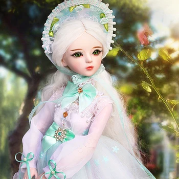 

23 inch Handmade 1/3 Bjd Doll 60cm Lolita Girl Princess Dolls with Makeup Full Set Jointed Doll Girl Toys for Children Gift