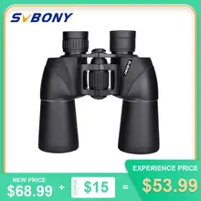 Svbony 10X50 Verrekijker Hd Krachtige Verrekijker Camping Jacht Militaire Nachtzicht Professionele Telescoop Voor Outdoor Sport