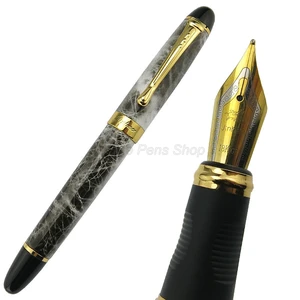 Ручка перьевая Jinhao X450 классическая, 18 KGP, 0,5 мм, с металлическим наконечником