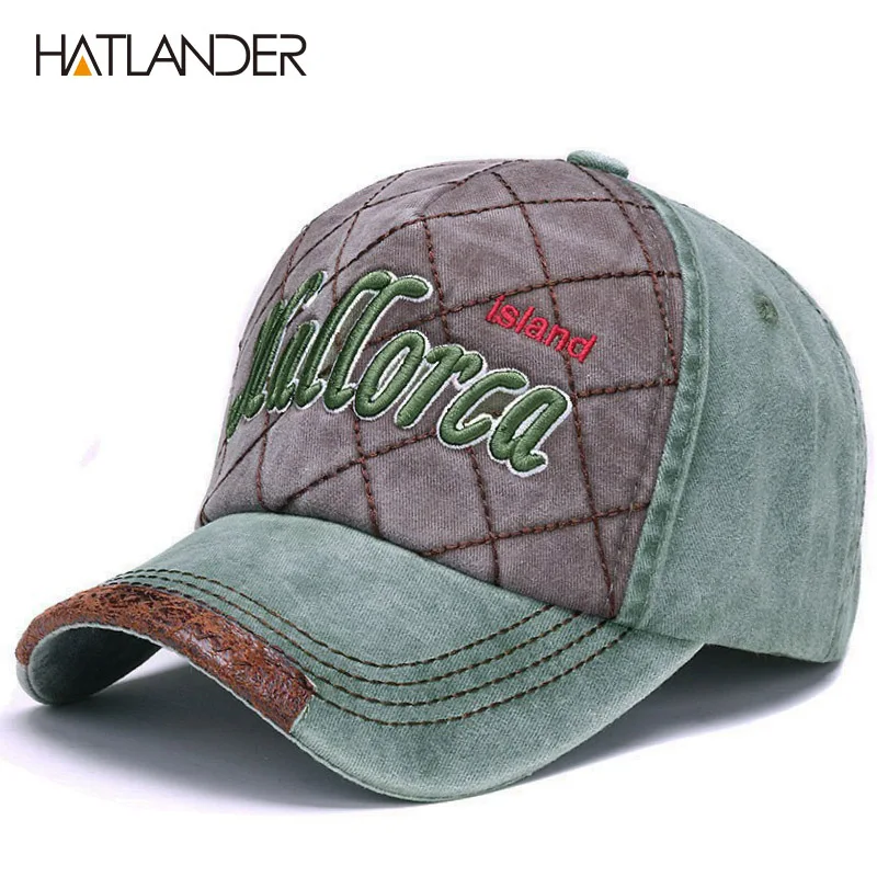HATLANDER модные бейсболки с буквами головные уборы для улицы и занятий спортом
