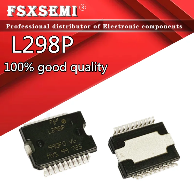 10 шт. 100% новый L298P L298P013TR SOP-20 чип привода двигателя IC | Электронные компоненты и
