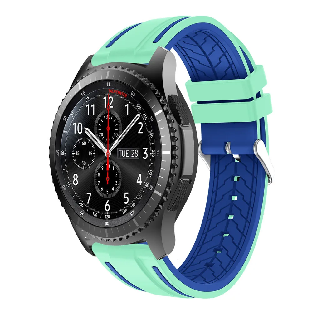 Ремешок для часов samsung gear S3 Fronti ремешок для часов Новая мода спортивный силиконовый браслет ремешок для samsung gear S3 Frontier