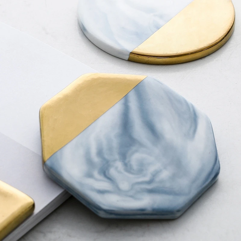 6 мраморных водопоглощающих керамических ковриков против перелива с нескользящей подошвой из хвойных пород предотвращает загрязнения и влажный Рабочий стол-Smok
