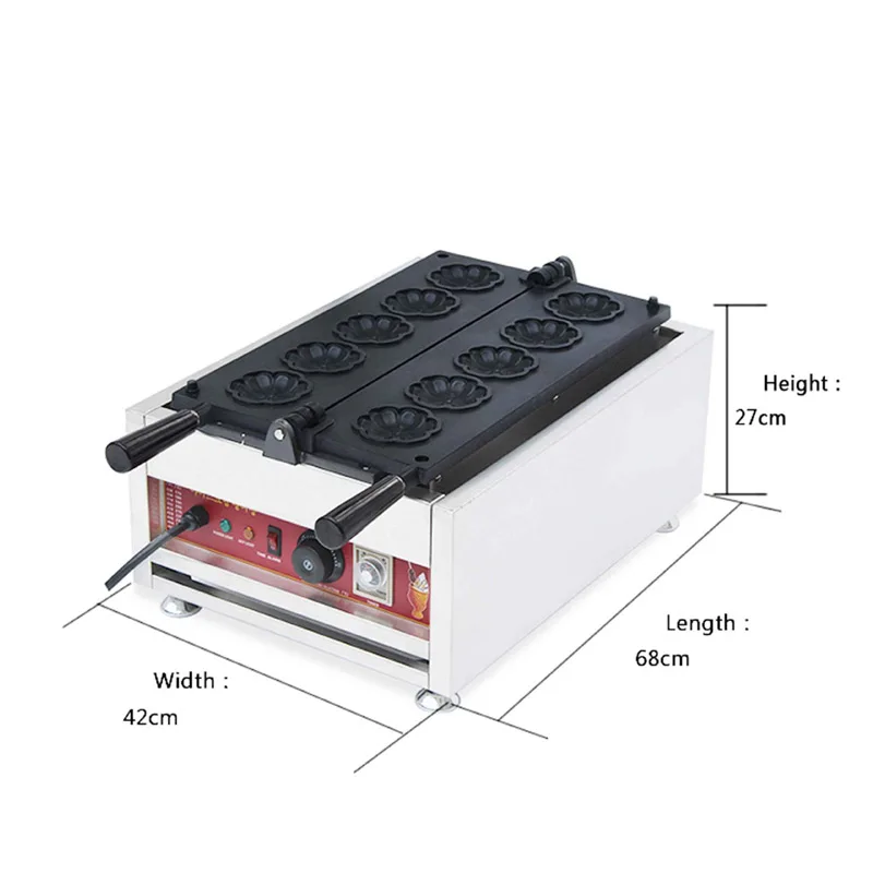 Электрическая вафельница, мини-машина для приготовления клетчатых тортов, нагревательная машина, железная сэндвич-машина, машина для приготовления яиц, пирожных, NP-221