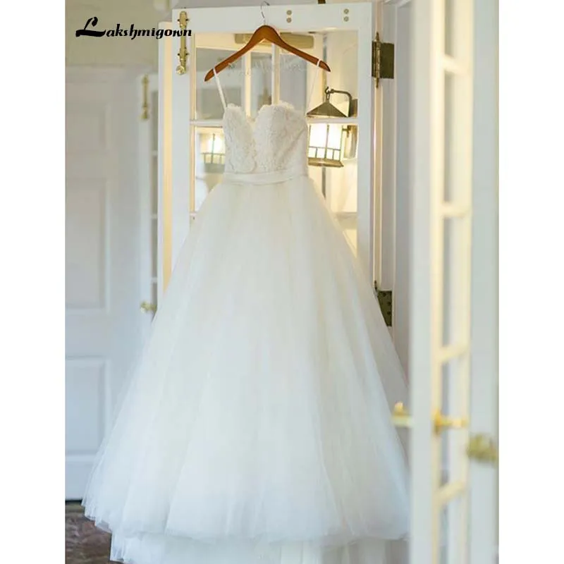 Роскошное Милое Свадебное Платье трапециевидной формы с коротким шлейфом, Длинные свадебные платья, Vestido De Noiva