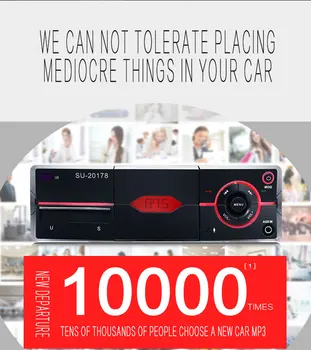 

1 Din USB Bluetooth Car MP3 Player Audio with Phone Holder Black Car Stereo SD AUX FM Receiver MP3 Music Player Free Shipping