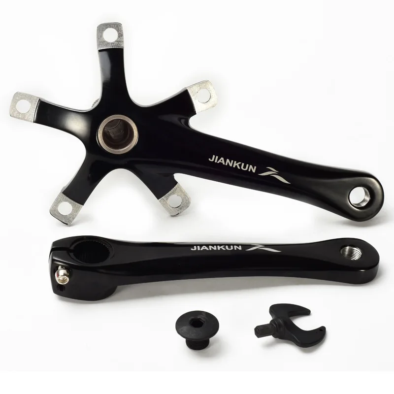 

Folding Road Bicycle One-piece Hallow Crank Crankset Jiankun Hallow Crankset BMX Modified SP8
