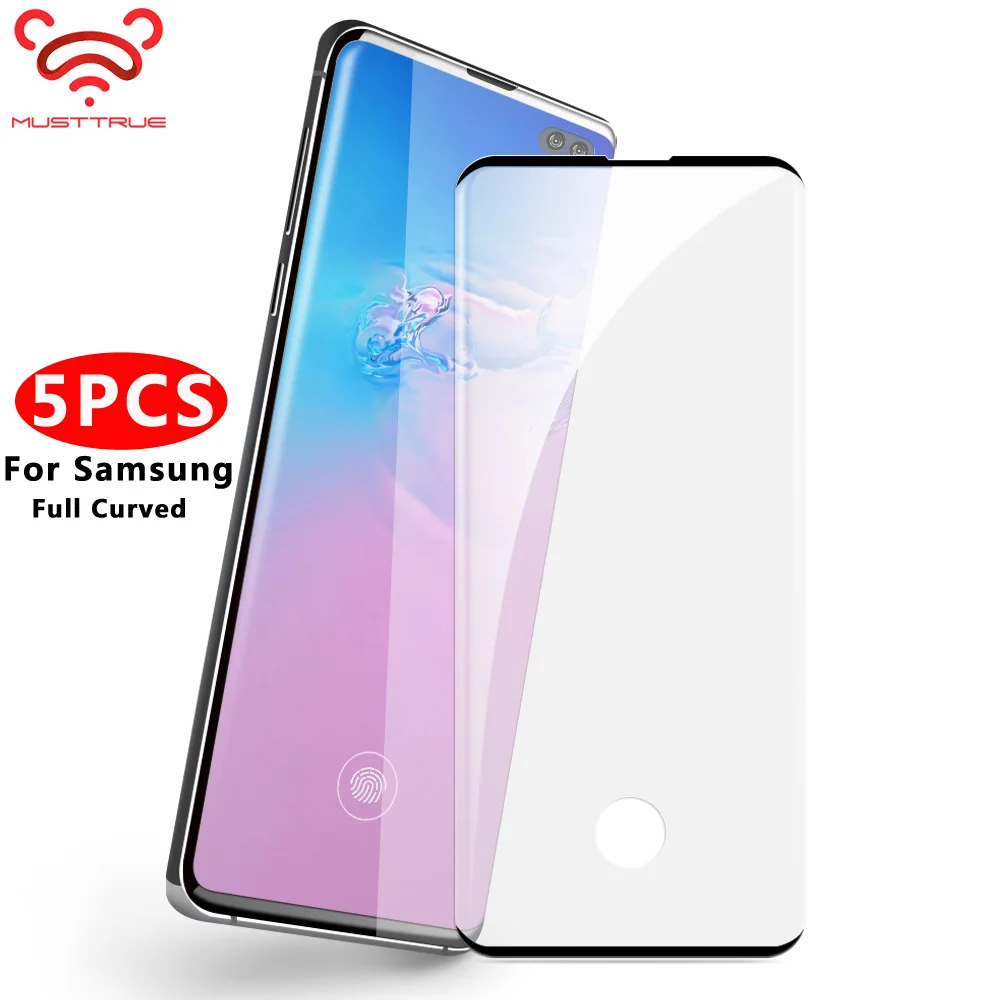 Защитное стекло для Samsung Note 8 9 10 Plus закаленное S10E S10 4G S8 S9 S6 Edge стеклянная пленка |