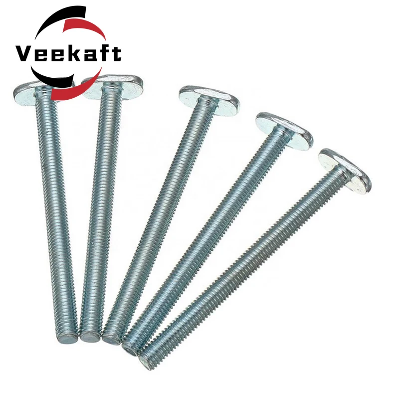M8100 Ttrack Bolts For Woodworking Diy M8x100mm Dropin Stud Tnut