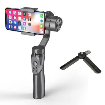 

H4 Handheld Gimbal Stabilizer 3 Axis Video Recorder Holder Action Camera Face Tracking Smartphone Stabilizer with Stand