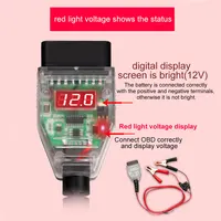 Car OBD2 ECU Connector Battery Saver Auto ECU Memory Savers Automotive OBD 2 Emergency Electrical Plug Car Fuel Save 2