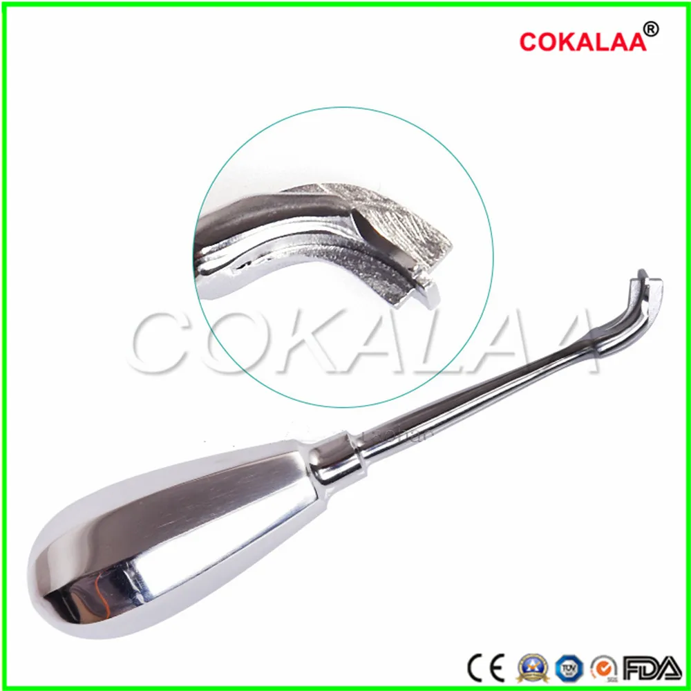 Dental Tooth Extraction Elevator Metal Handle Non-Slip Minimally Invasive Cross | Красота и здоровье