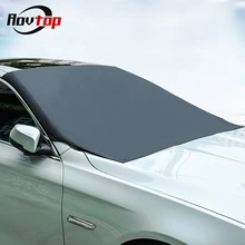 Rovtop Универсальный Магнитный лобовое стекло автомобиля Защита от льда крышка 210x120 см авто лобовое стекло солнцезащитные шторы для машины защита от солнца Z2