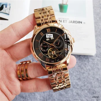 

Watch Men's Automatic Mechanical Watch Stainless Steel Men's Watch Halloween Gift Chronograph Reloj Hombre Tourbillon Clock