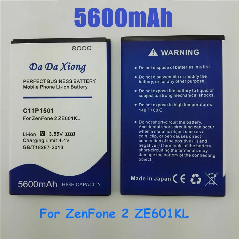 Аккумулятор C11P1501 5600 мАч для ASUS ZenFone 2 Laser Selfie ZE601KL ZE550KL ZD551K мобильный телефон|c11p1501