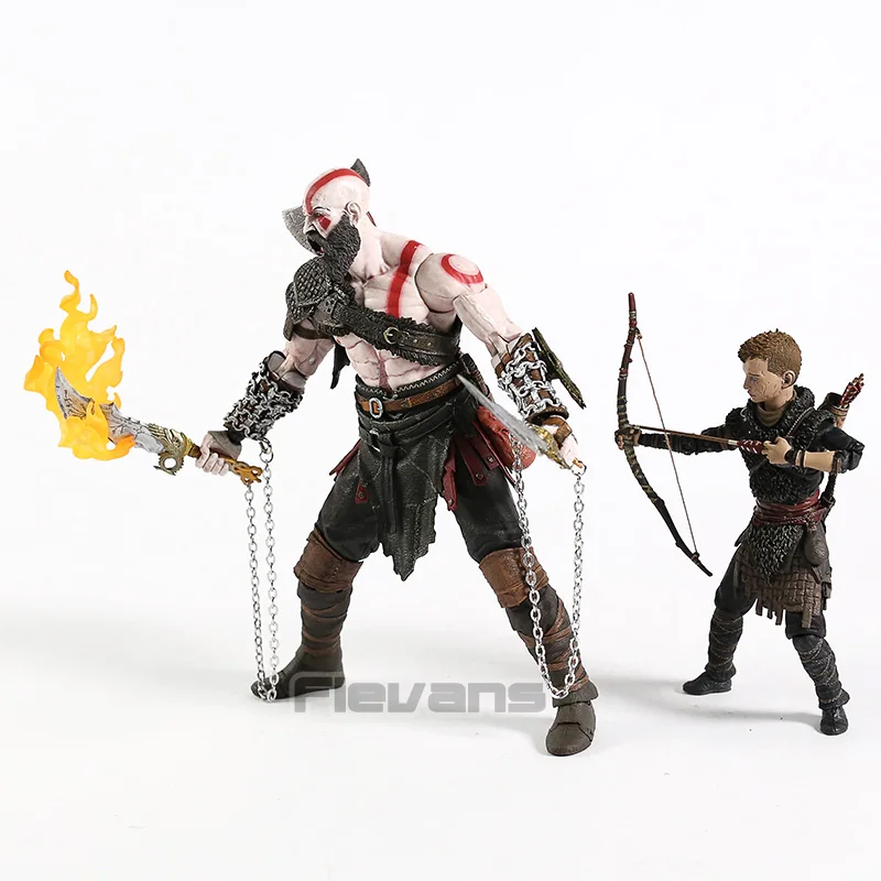 NECA God of War Kratos & Atreus Набор фигурок Коллекционная модель игрушки из ПВХ|Игровые