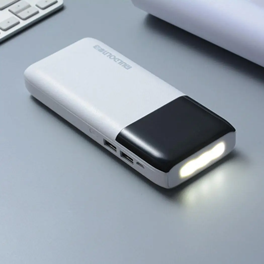 Двойной USB банк питания 20000Mah портативный Аварийная Внешняя батарея телефон