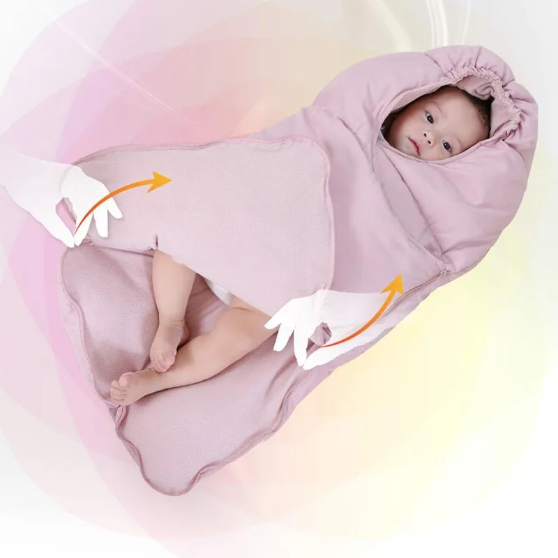 Herbabe/Детские зимние теплые спальные мешки; пеленка для новорожденных; детская коляска; спальные мешки; спальный мешок для малышей; пеленальные одеяла
