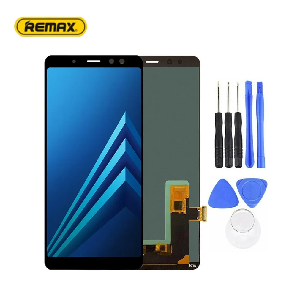 Оригинальный Amoled ЖК дисплей для Samsung A8 Plus 2018 A730 A730F сенсорный экран дигитайзер в
