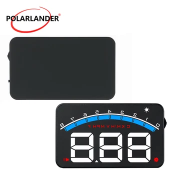 

HUD Display Auto M6 Windshield Projector 3 inch HD Car head up display Smart With OBD2 and EUOBD Digital Speedmeter