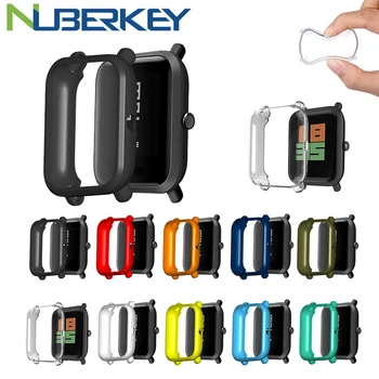 

Soft TPU Protection Silicone Full Case Cover For Xiaomi Huami Amazfit Bip Youth/Lite Watch Smartwatch Accessories Soft TPU Case