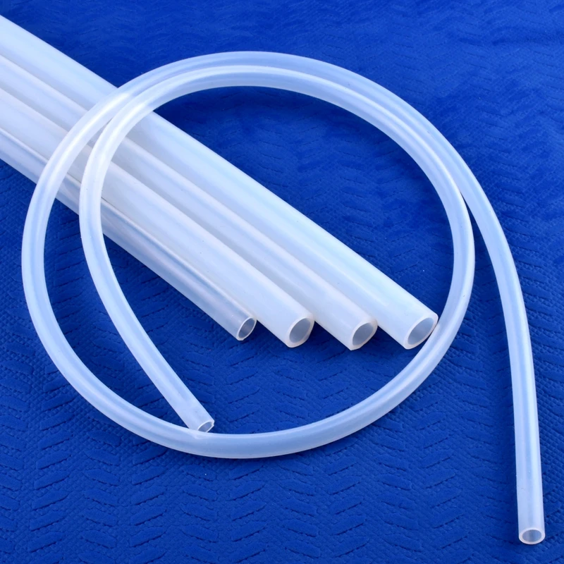Silicone Tube Plastic Tube 1M ID1~5mm Clear Transparent Food Grade Silicone Hose For Aquarium Tank Air Pump Garden Irrigation