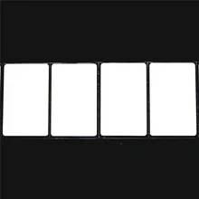 1 шт. EM4305 EM4205 125 кГц RFID воспроизводимые записываемые 0,88 мм белые тонкие карты бесконтактный считыватель ID Смарт-вход карта доступа