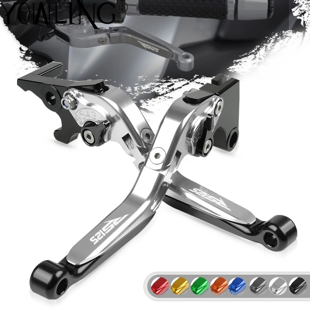 

For APRILIA RS125 RS 125 2006 2007 2008 2009 2010 Motorcycle Accessories CNC Adjustable Folding Extendable Brake Clutch Levers